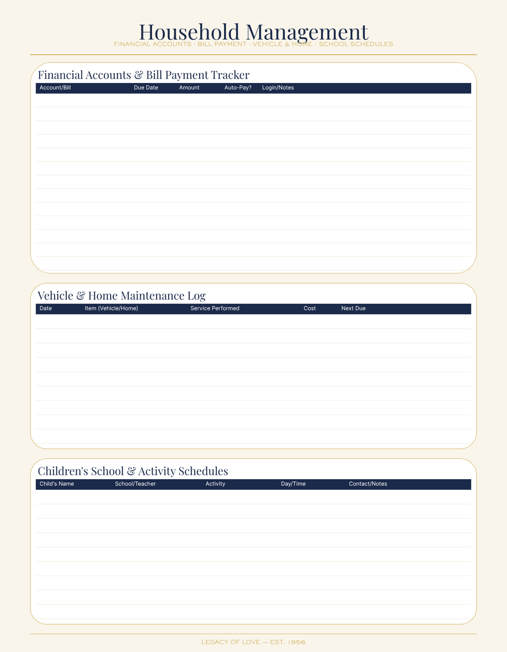 Grief Journal – 30-Page Starter (Printable PDF Download)