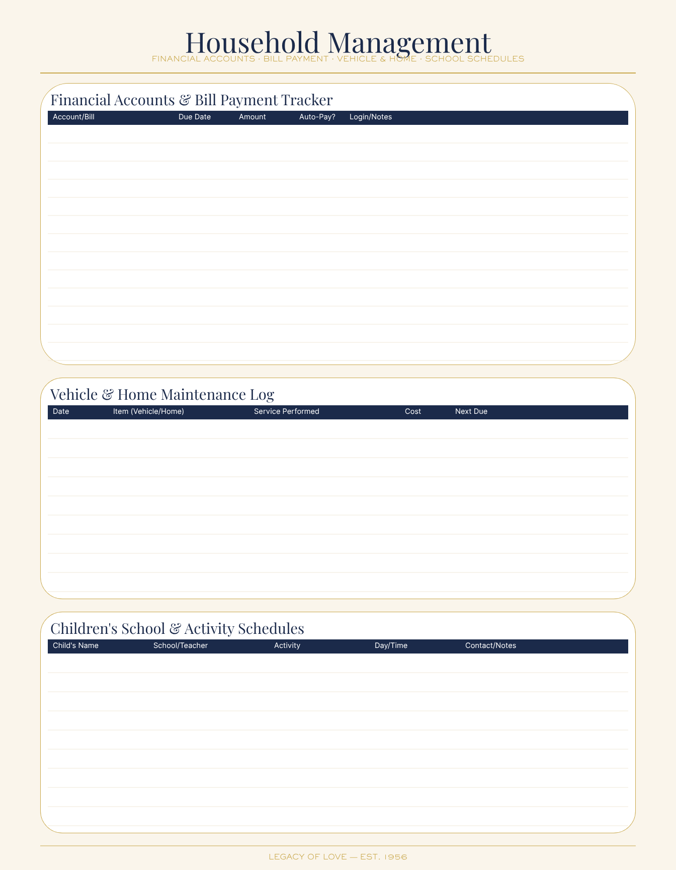 Grief Journal – 30-Page Starter (Printable PDF Download)