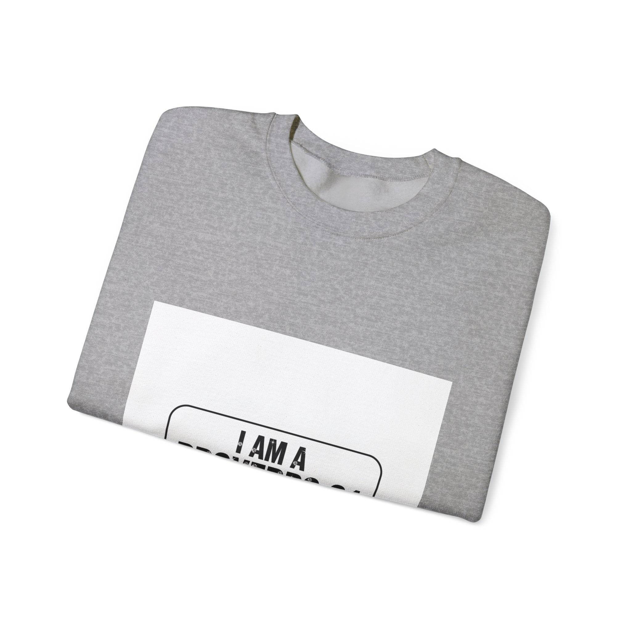 Proverbs 31 Sweatshirt - "I Am a Proverbs 31 Type of Girl" Christian Crewneck