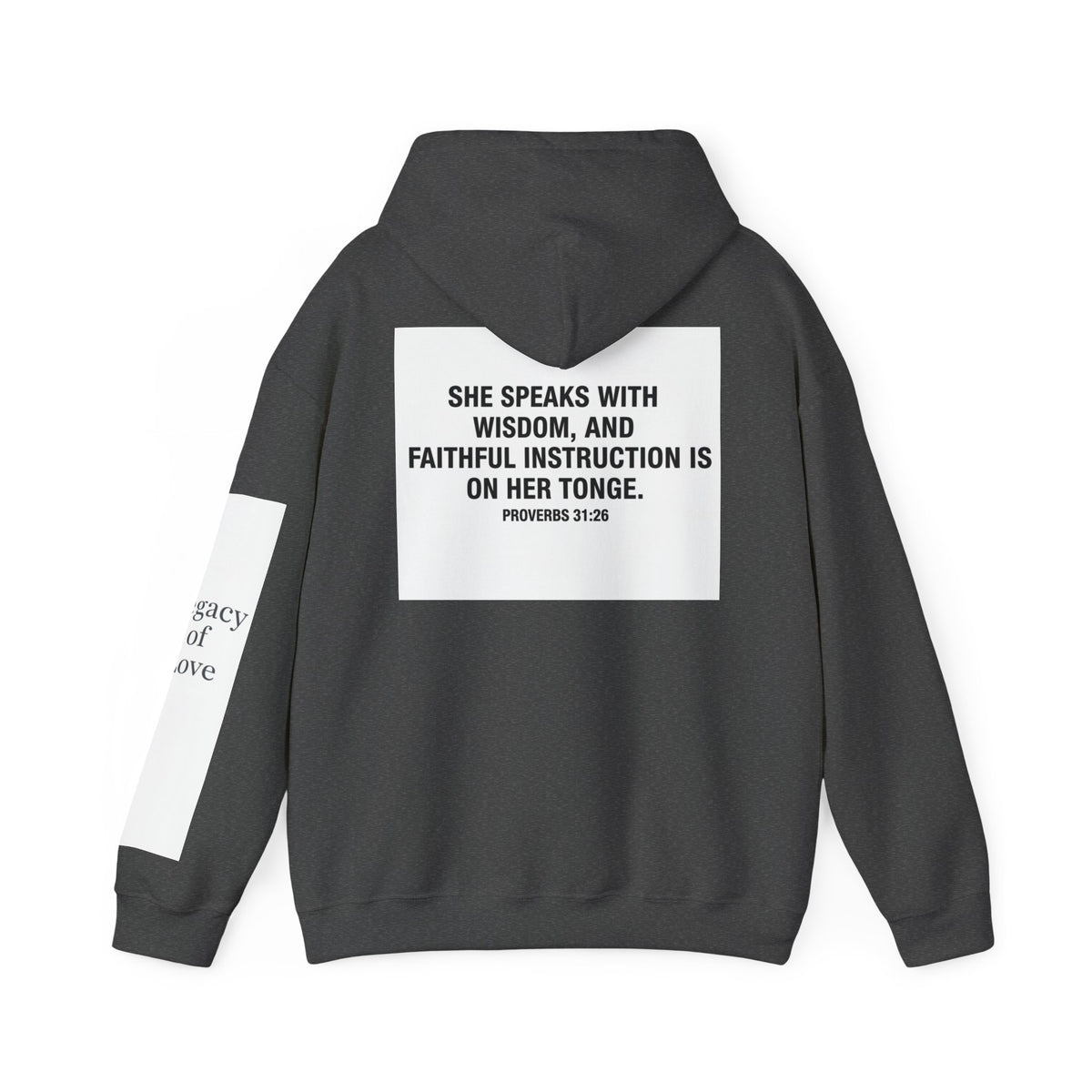Proverbs 31 Hoodie — "I Am a Proverbs 31 Type of Girl" Inspirational Christian Sweatshirt