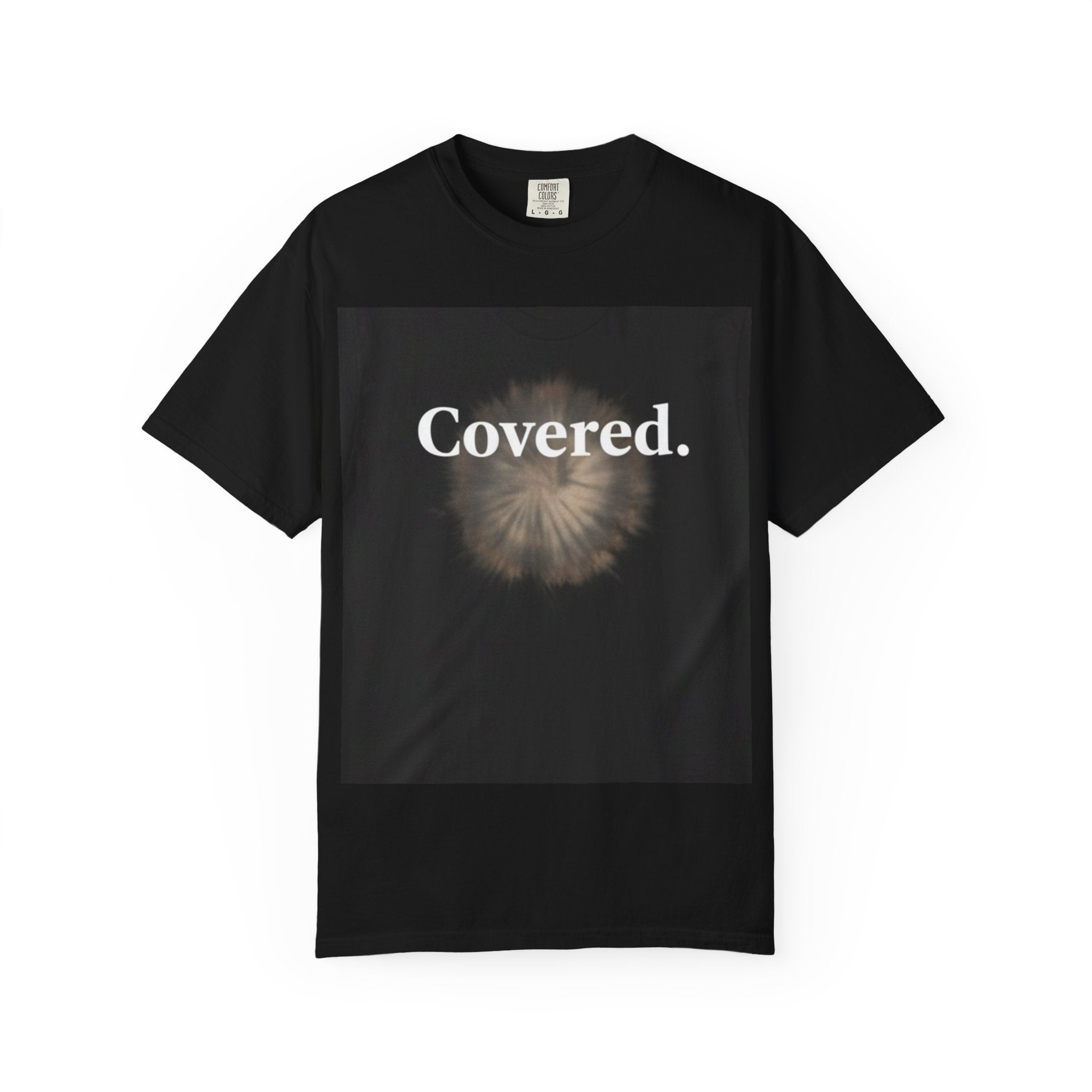 Covered. T‑Shirt — "God Has My Back" Christian Faith Tee (Romans 8:31)