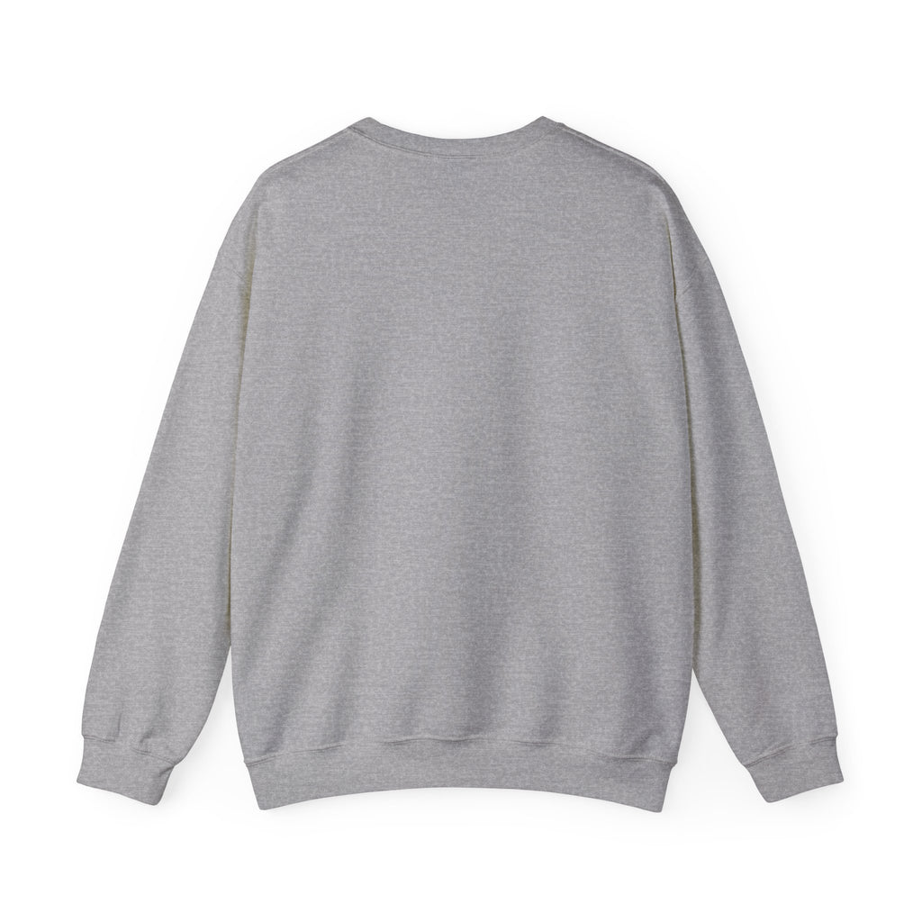 Crewneck Sweatshirt — Lion Graphic with Psalm 46:1 Faith Quote