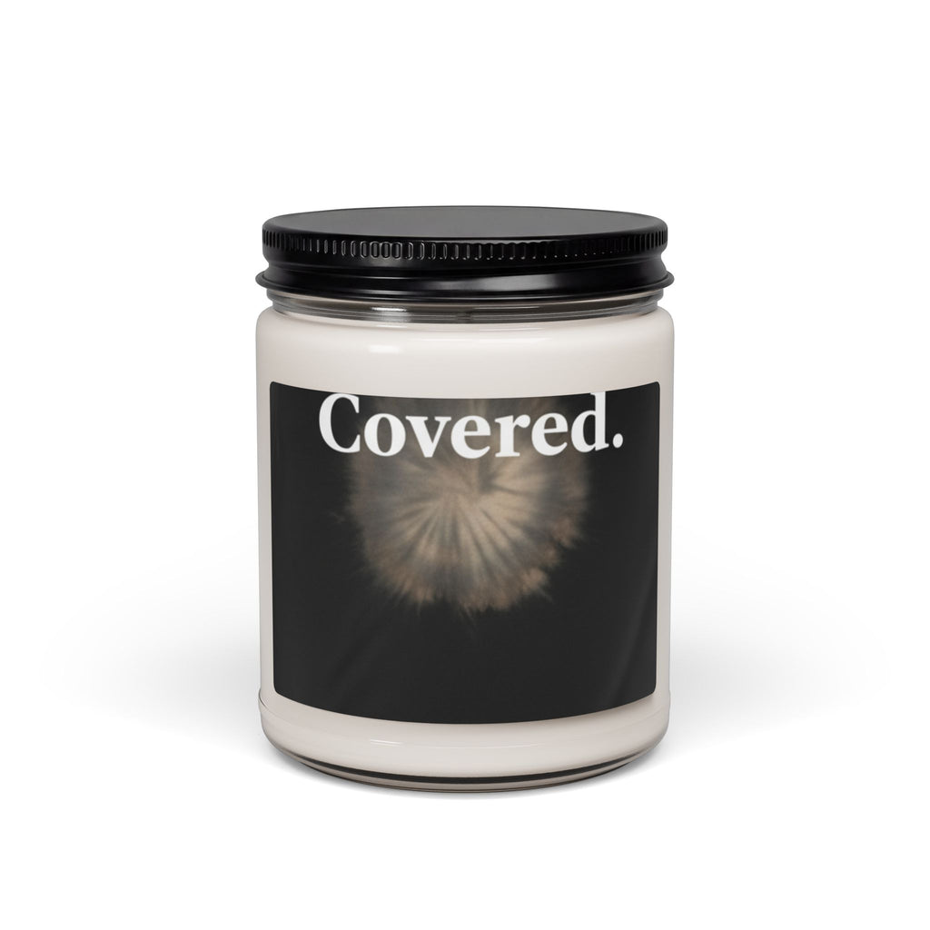 Covered. Scented Soy Candle — 9oz Inspirational Comfort Candle