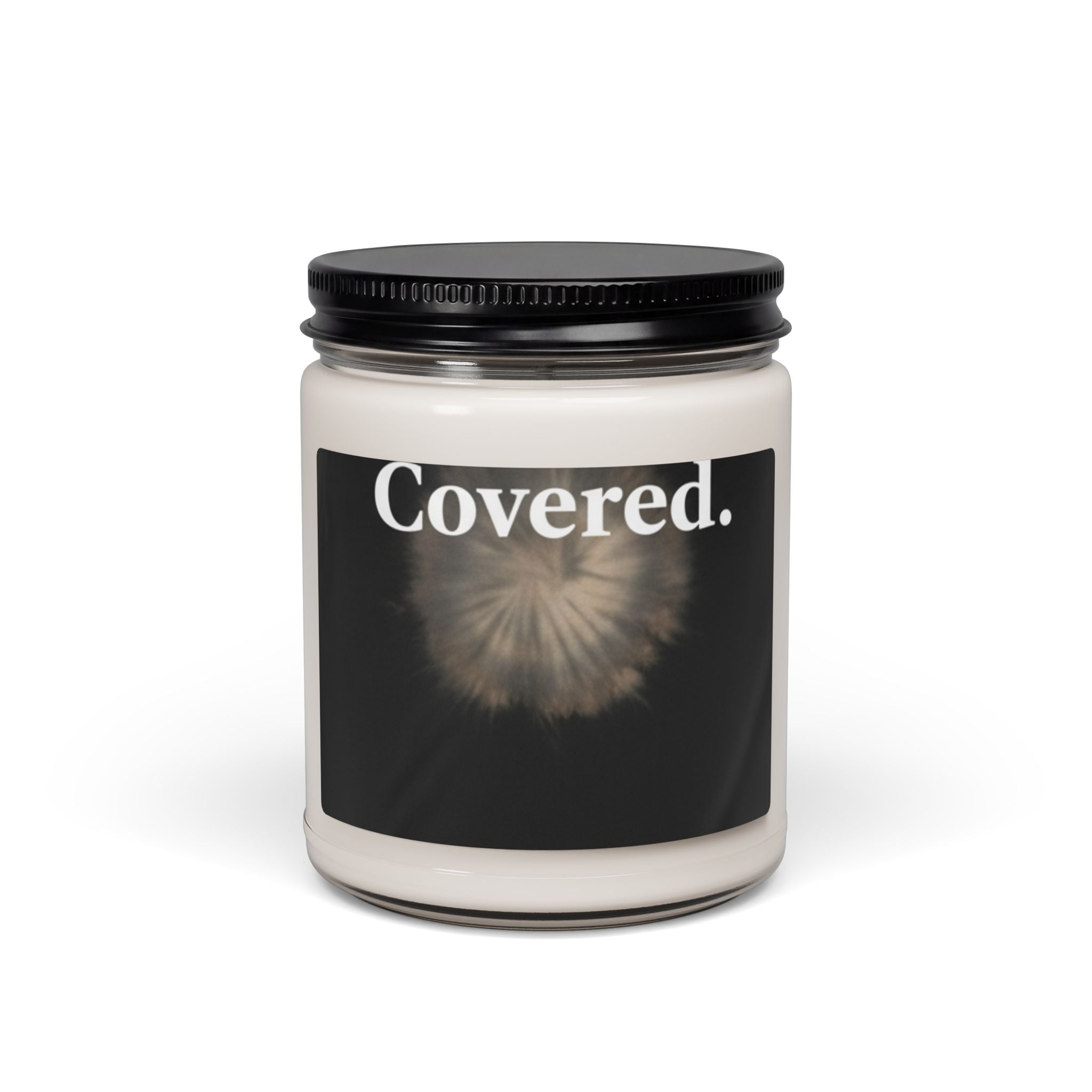 Covered. Scented Soy Candle — 9oz Inspirational Comfort Candle