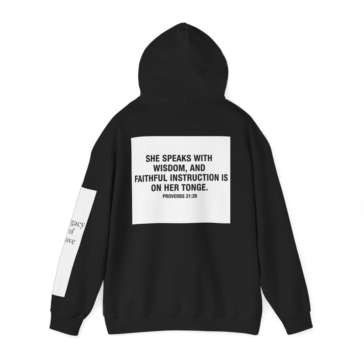 Proverbs 31 Hoodie — "I Am a Proverbs 31 Type of Girl" Inspirational Christian Sweatshirt