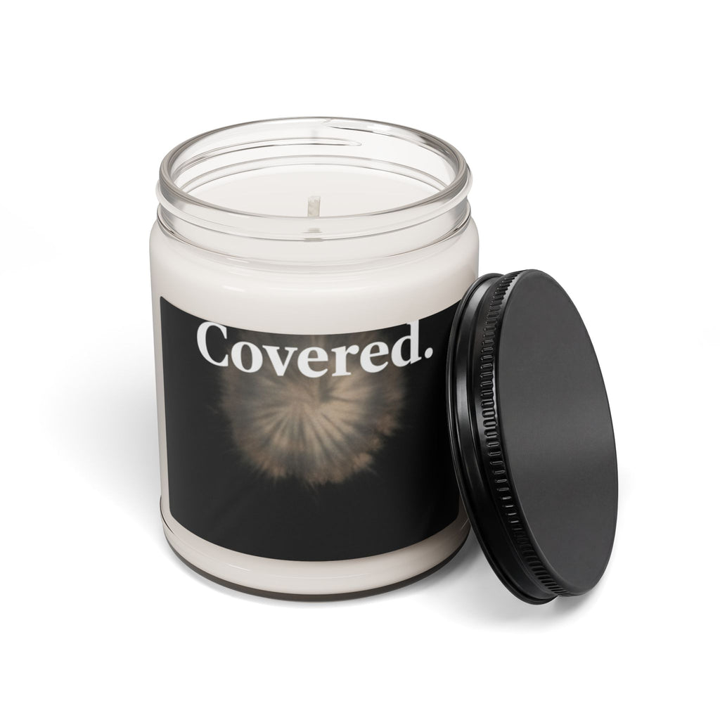 Covered. Scented Soy Candle — 9oz Inspirational Comfort Candle