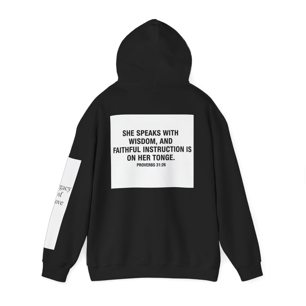 Proverbs 31 Hoodie — "I Am a Proverbs 31 Type of Girl" Inspirational Christian Sweatshirt