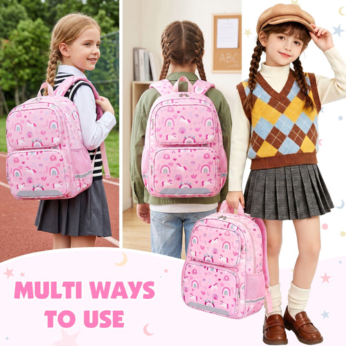 DAKIMOE Toddler Backpack for Girls Boys Kids Backpacks Cute Kindergart