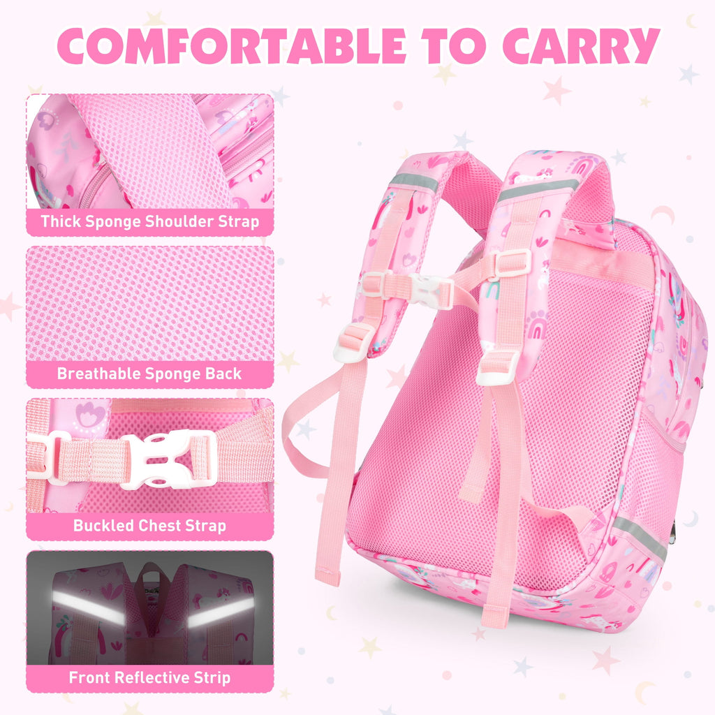 DAKIMOE Toddler Backpack for Girls Boys Kids Backpacks Cute Kindergart