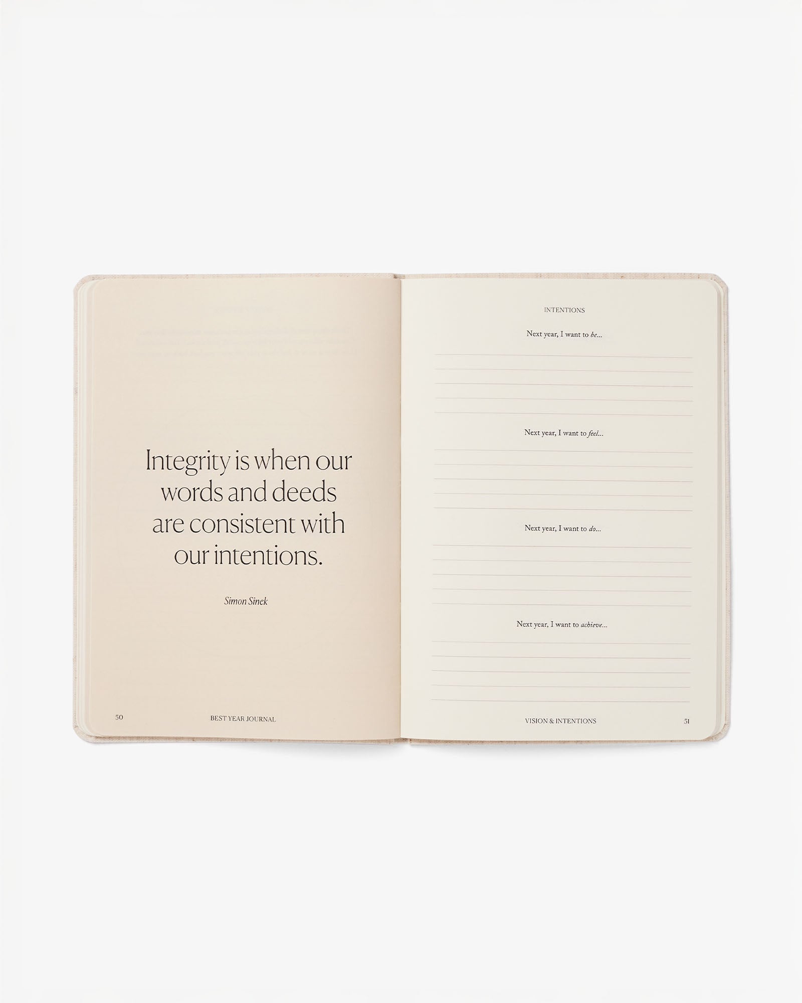 Best Year Journal Essential - Green