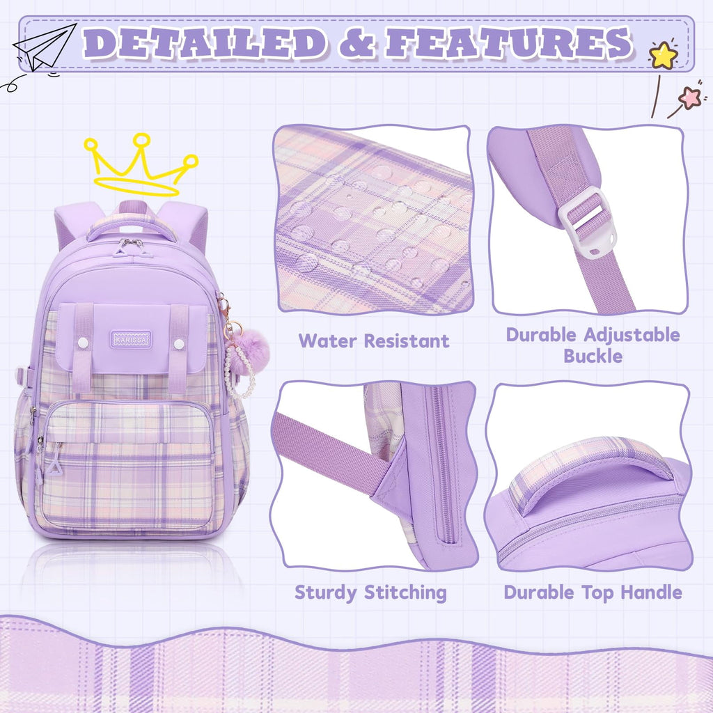 Soda Candy Girls Backpack Ideal Elementary Middle School Backpacks for