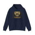 Lion Strength Hoodie — “The Strength of a Man is From the Lord” Graphic Hooded Sweatshirt