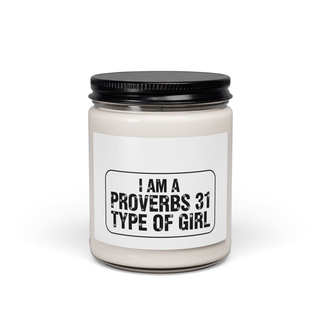 Proverbs 31 Soy Candle — 9oz Scented Inspirational Jar Candle