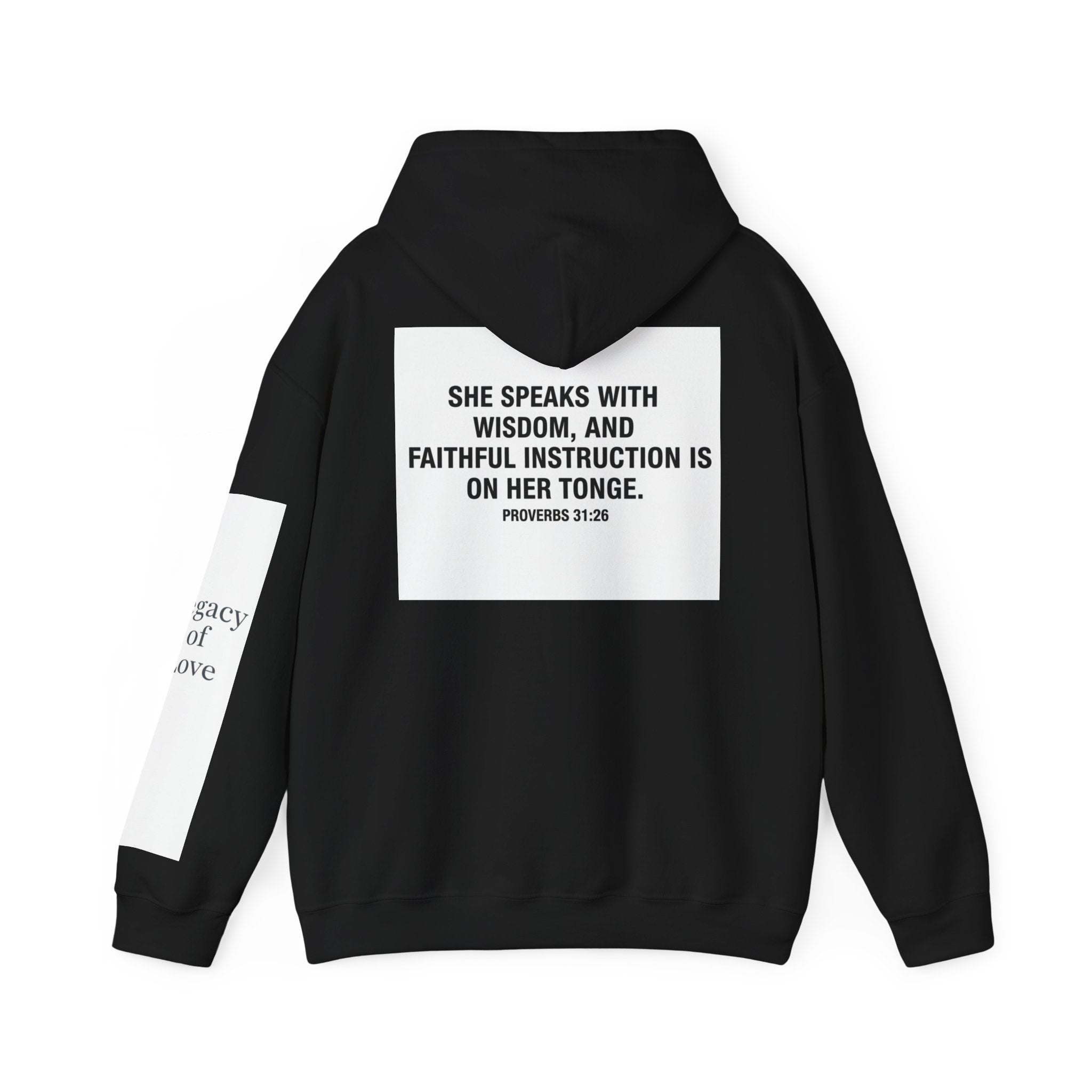 Proverbs 31 Hoodie — "I Am a Proverbs 31 Type of Girl" Inspirational Christian Sweatshirt