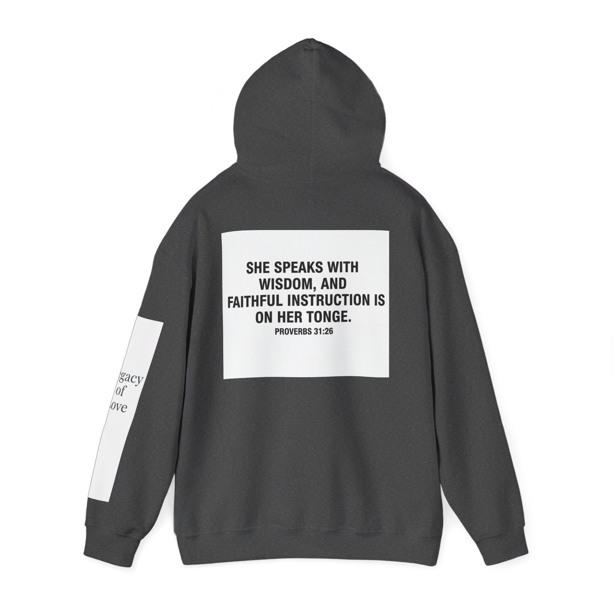 Proverbs 31 Hoodie — "I Am a Proverbs 31 Type of Girl" Inspirational Christian Sweatshirt