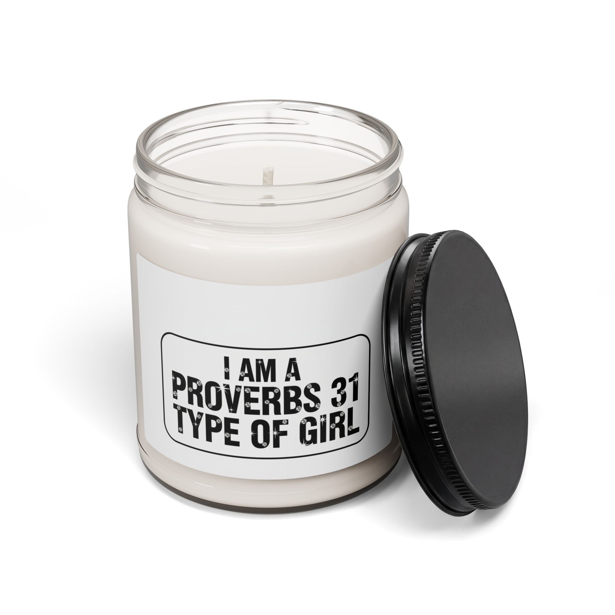 Proverbs 31 Soy Candle — 9oz Scented Inspirational Jar Candle