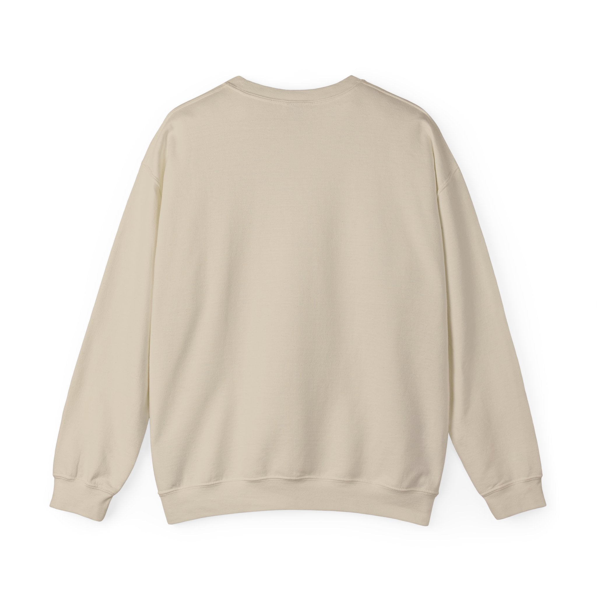 Crewneck Sweatshirt — Lion Graphic with Psalm 46:1 Faith Quote