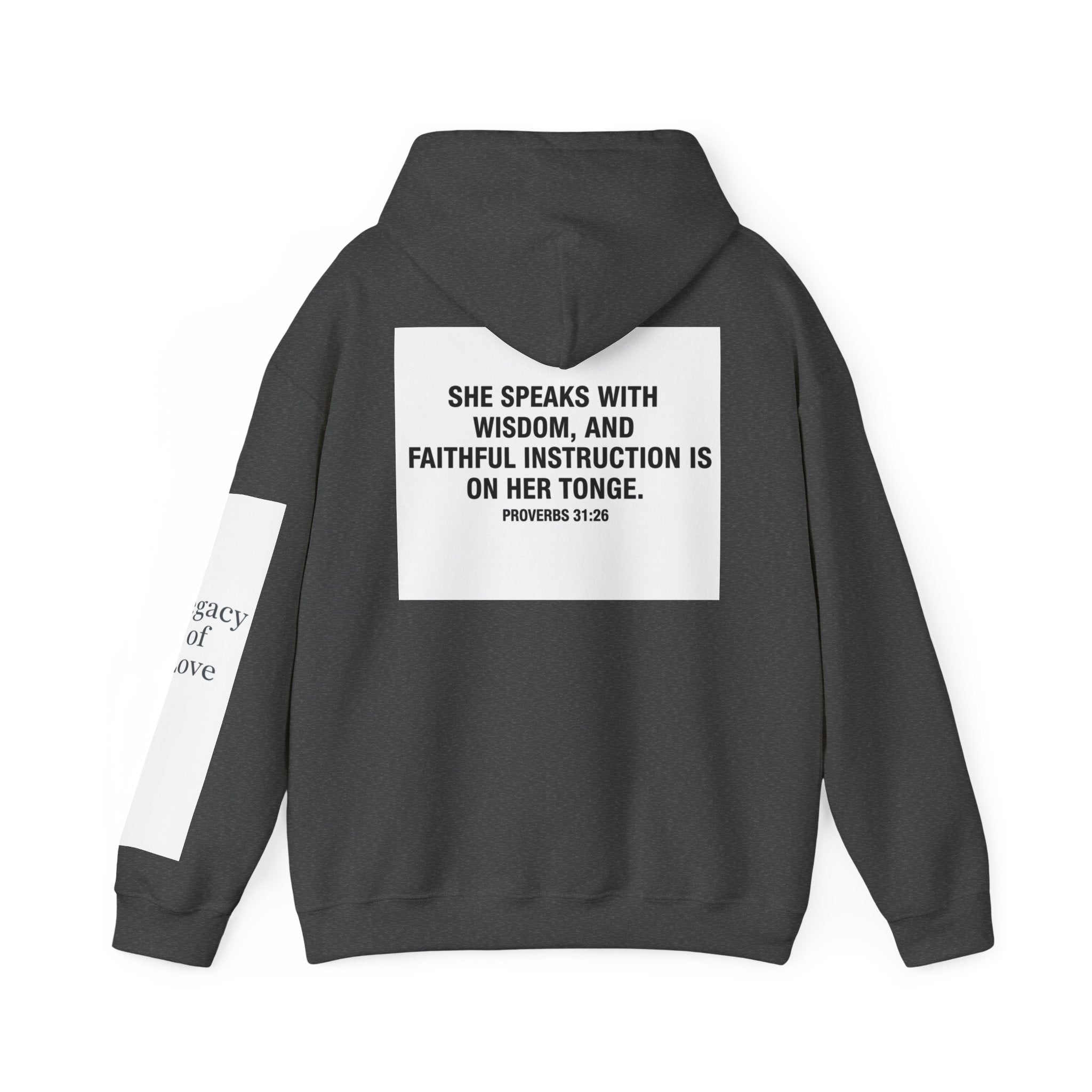 Proverbs 31 Hoodie — "I Am a Proverbs 31 Type of Girl" Inspirational Christian Sweatshirt