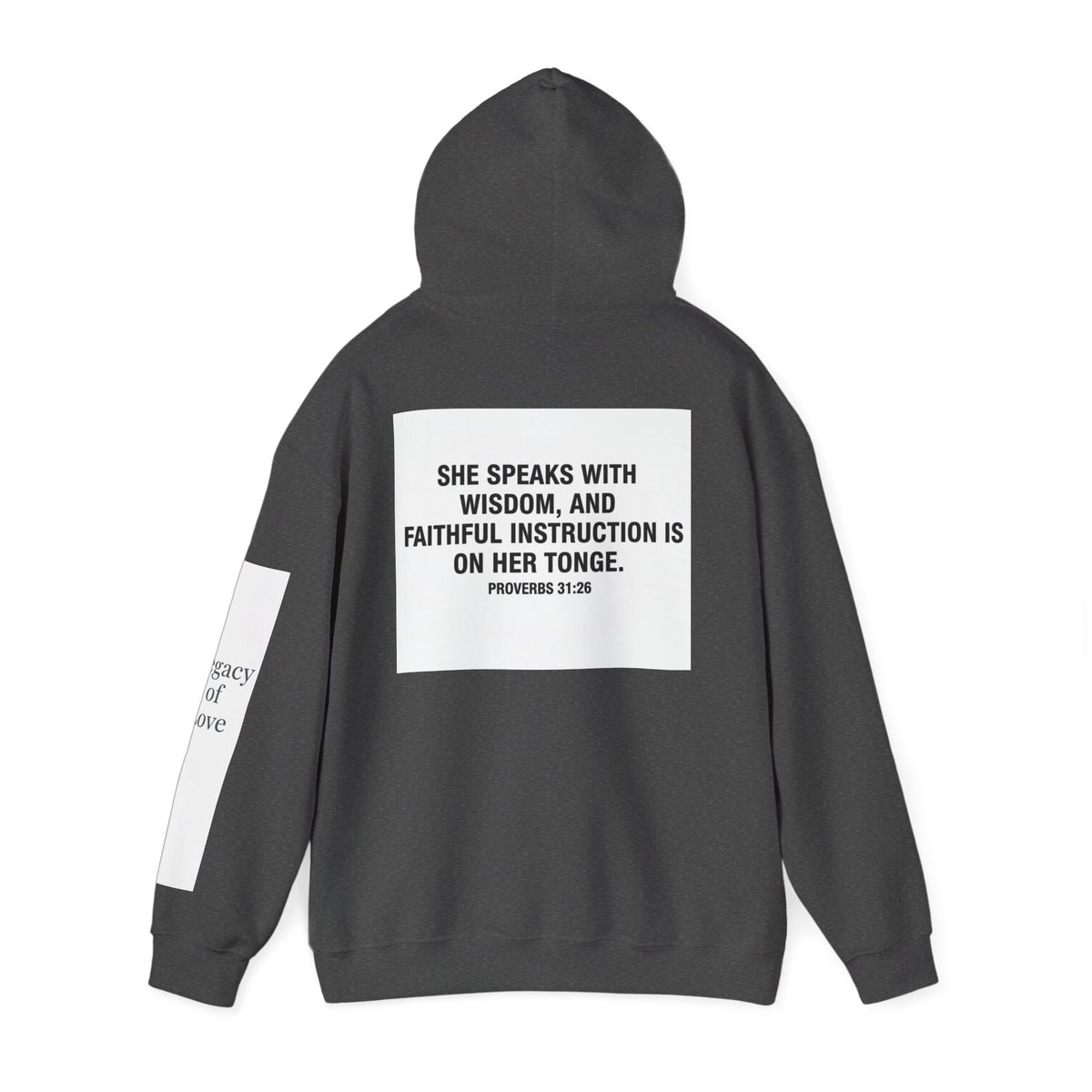 Proverbs 31 Hoodie — "I Am a Proverbs 31 Type of Girl" Inspirational Christian Sweatshirt