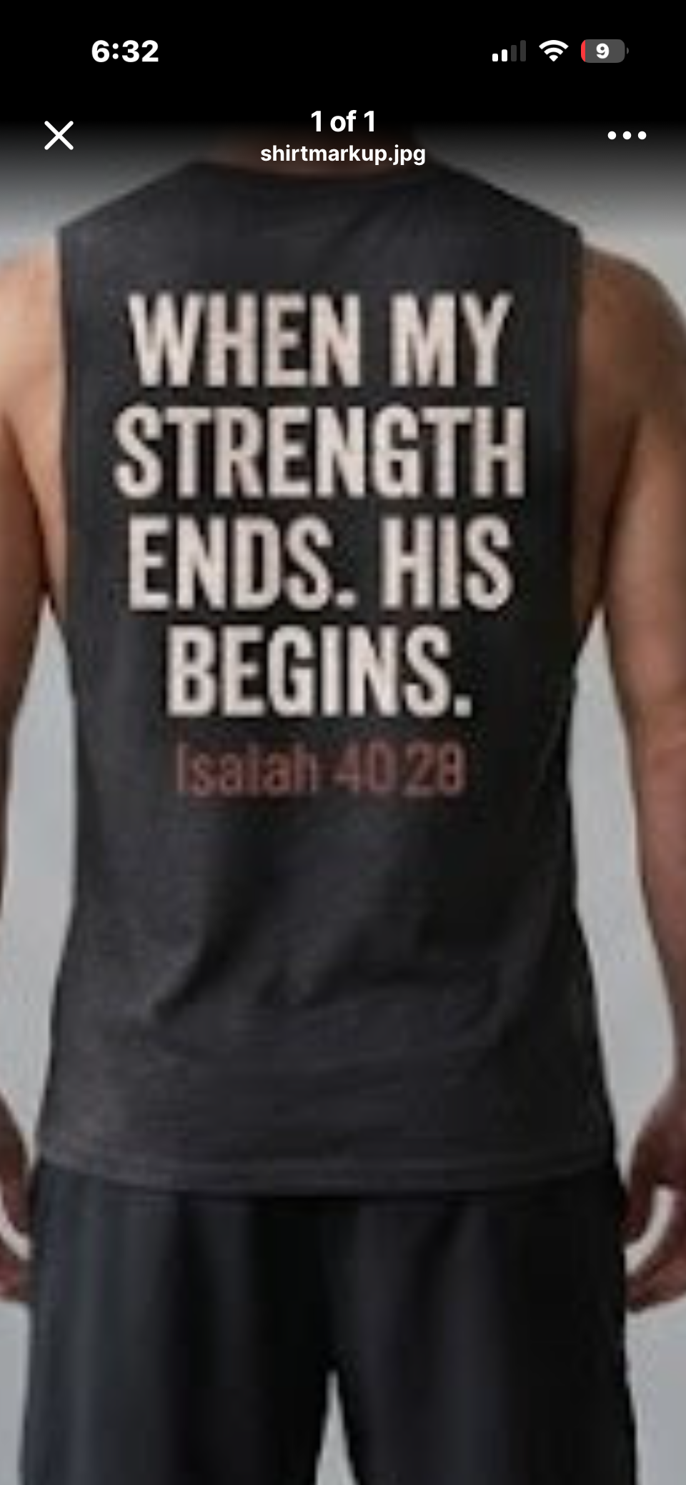Exhausted But Empowered Muscle shirt for men