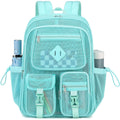 Soda Candy Mesh Backpacks for School Heavy Duty See Through Net Bookba