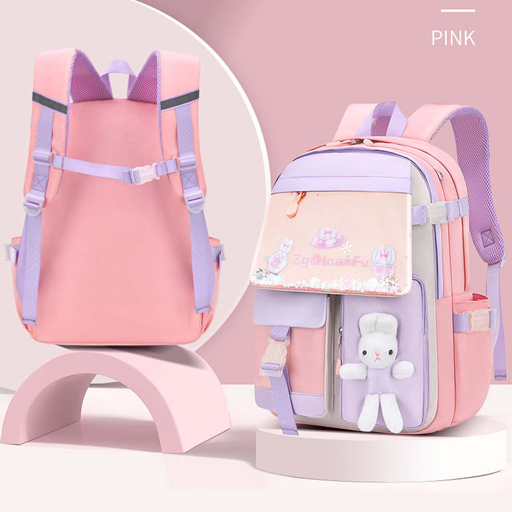 Lvelia School Backpacks for Girls, Large Capacity Fashion School Bag f