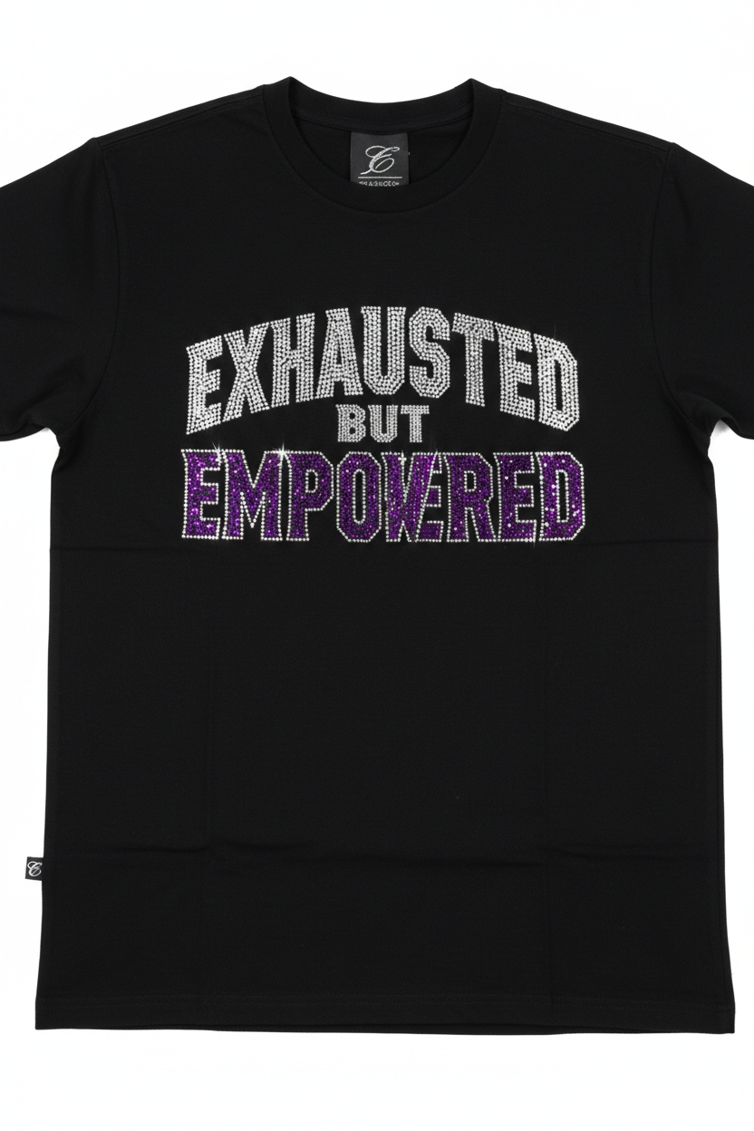 Men's Exhausted but Empowered Shirt